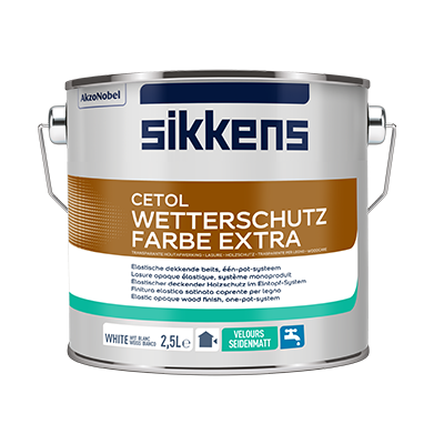 Sikkens Cetol Wetterschutzfarbe Extra - 2,5 Liter