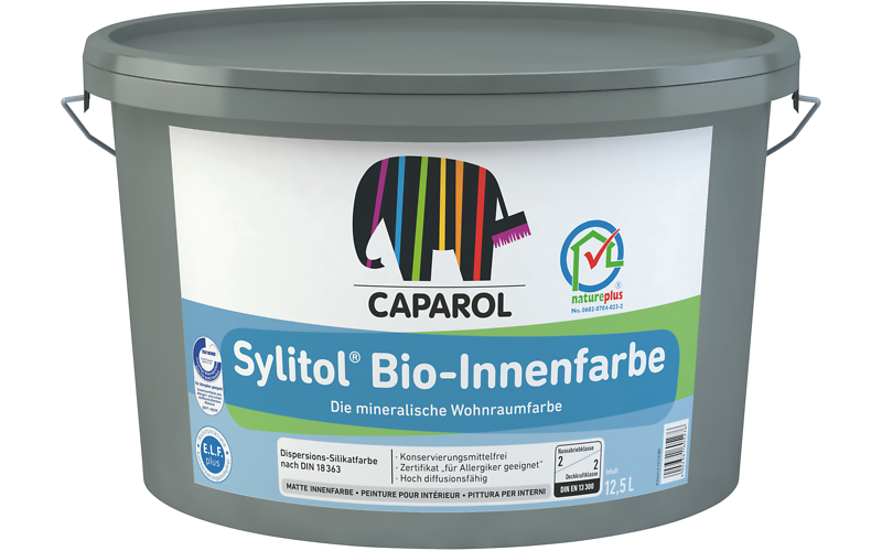 Caparol, Sylitol Bio-Innenfarbe, Wunschfarbton, 2,5l