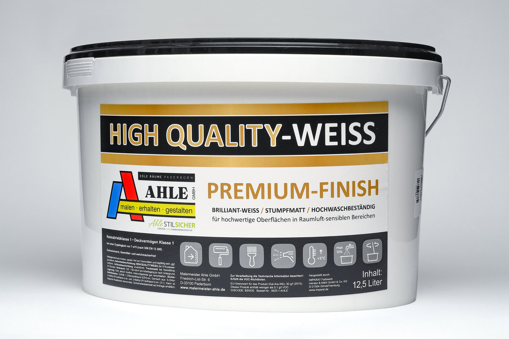 Ahle Weiss - High Quality, 12,5l