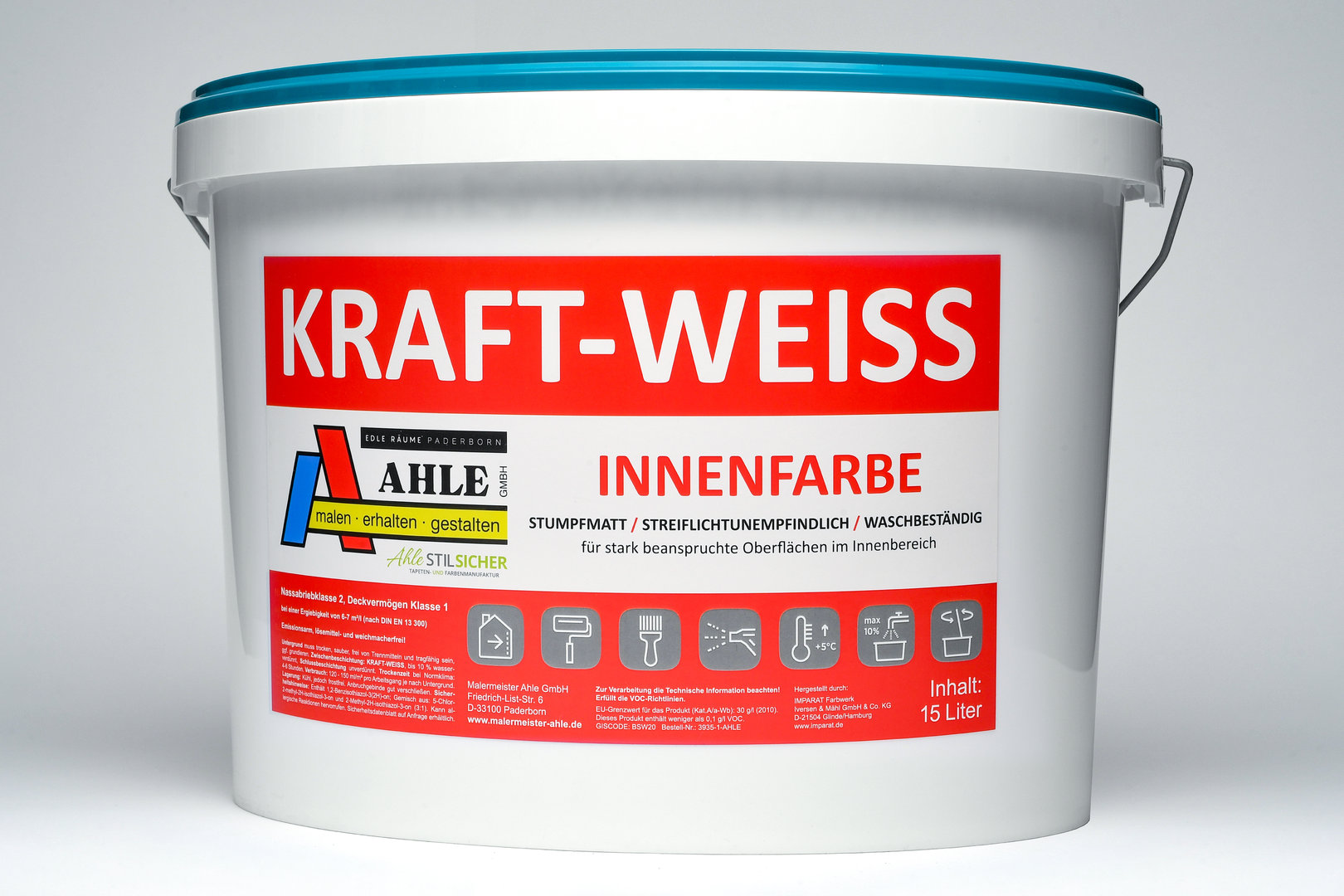 Kraft - Ahle Weiss, 15l